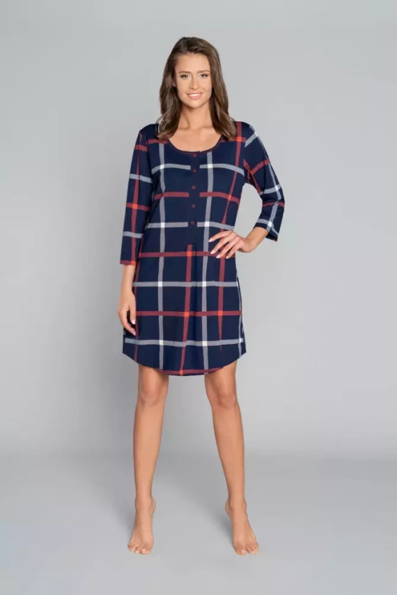 Izera femei care alăptează și alăptează tricou cu mânecă 3/4 Italian Fashion - print