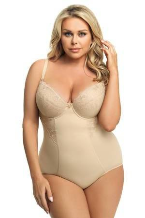 Gorsenia 184 Livia Slimming body cu cupe - bej