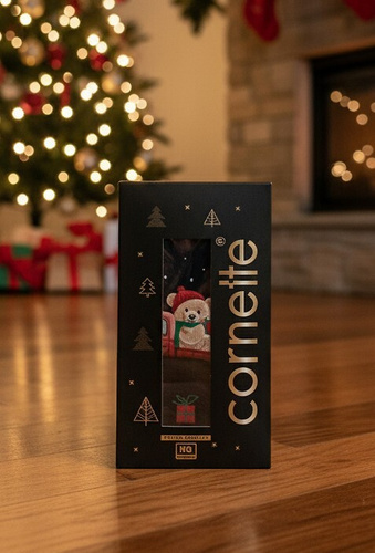Set cadou de Crăciun pentru bărbați Cornette 914/01 - boxeri și șosete, bumbac