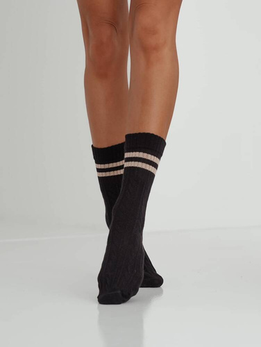 1542-001 Ciorapi dama Braid Milena - negri