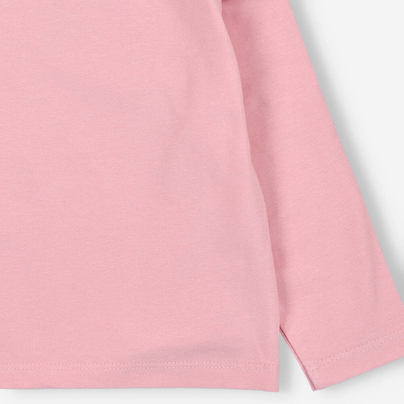 BOB-0003 bluză fetiță cu mâneci lungi By o Baby roz