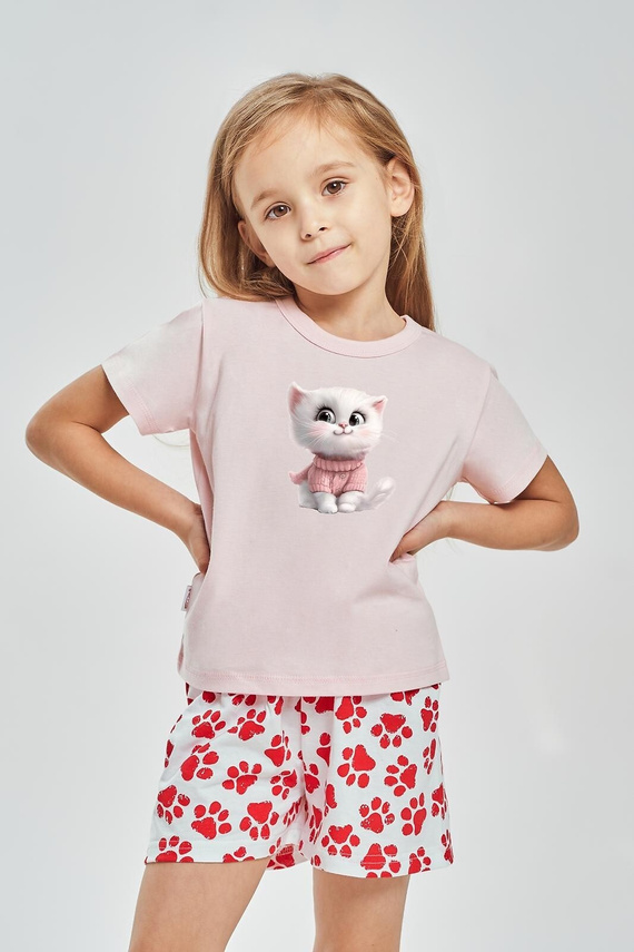 Taro 3551 Nala pijama fete roz 100% bumbac