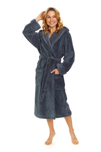 7135 Halat de baie unisex din bambus Doctor Nap - gri