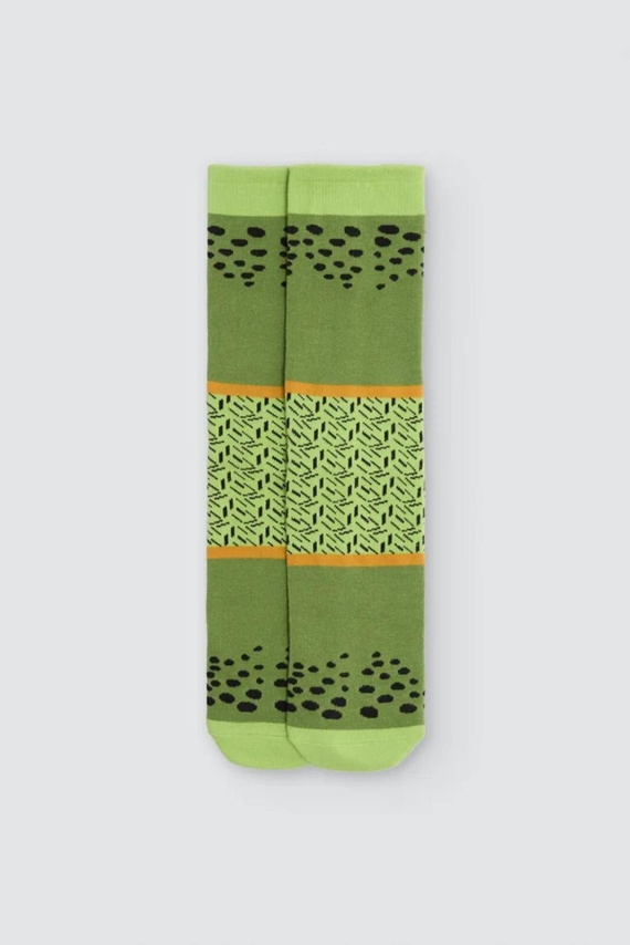 Ysabel Mora 20481 Set bărbați boxeri + șosete Kiwi verde bumbac