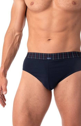 MPP 407 B25 Slip bărbați pachet de 2 Key - bleumarin-gri