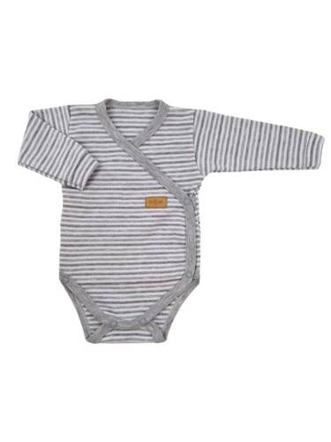 Body cu mâneci lungi „Lines” Terjan - gri