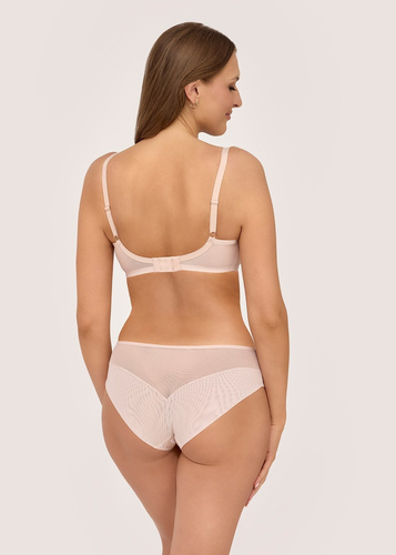 Sutien semi-moale 2239 Cashmere Maxi Ava bej cu broderie