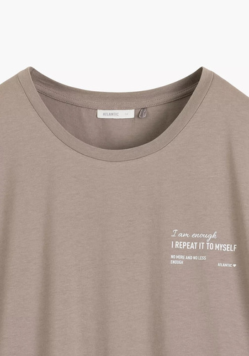 NLD-001 cămașă de noapte damă 100% bumbac, croială lejeră