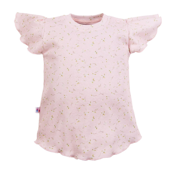Bluză cu mânecă scurtă Meadow Eevi - roz