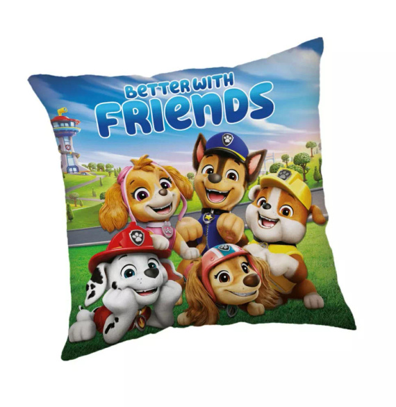Perna pentru copii PAW Patrol Jerry Fabrics | Poliester cu structura din bumbac, umplutura usoara
