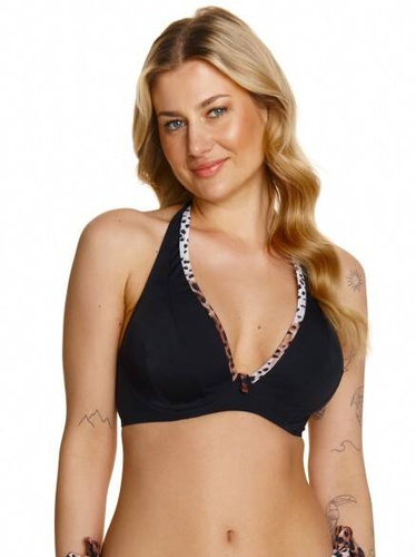 Irbis Negru Lupoline Bralet Sutien de baie