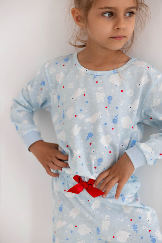 Sensis Blue Dream Kids Pijama pentru fete - albastru