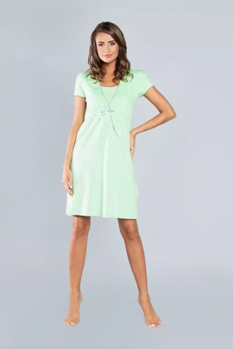 Felicita Nightdress Italian Fashion - verde