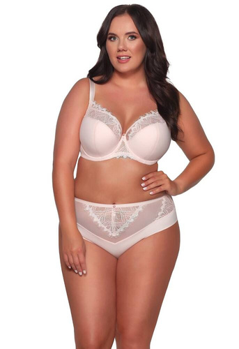 2076 Ava roz sutien maxi semi-umplut