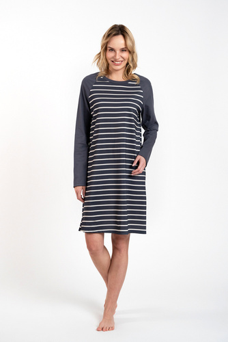 Oda cămașă de noapte Italian Fashion - imprimeu grafit