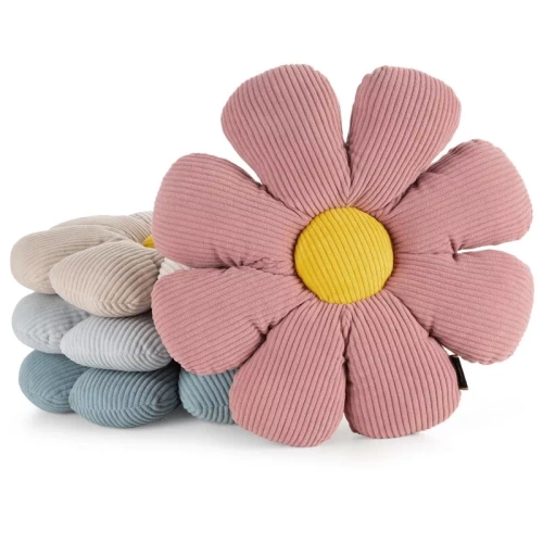 Flower 40 Perna decorativa cu flori Eurodraperii argintie