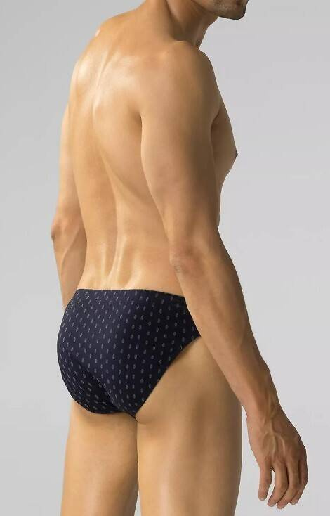 Slip bărbați 3MP-177 A'3 Atlantic - bleumarin-albastru - gri