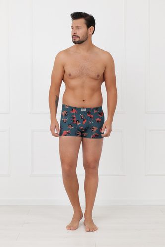 Boxeri bărbați Angus Italian Fashion bumbac elastan mulați