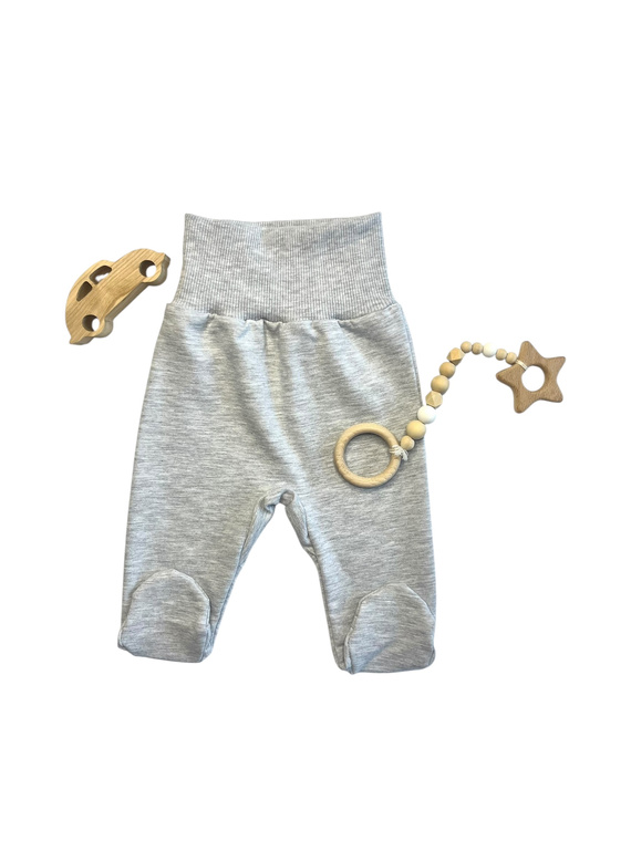 Salopete pentru copii Mamatti PD14819 – gri, bumbac