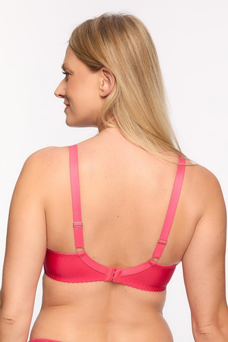 Sutien semi-moale Clementine Gaia, culoare coral, BS 1292