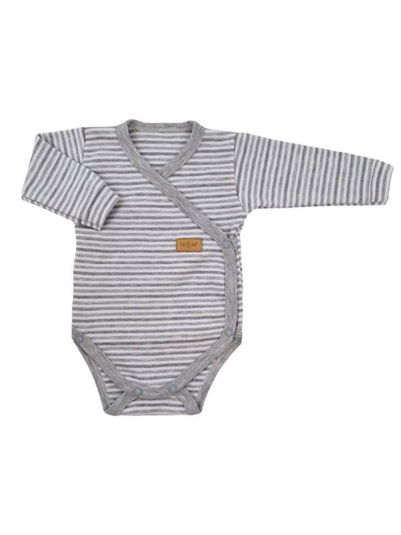 Body cu mâneci lungi „Lines” Terjan - gri