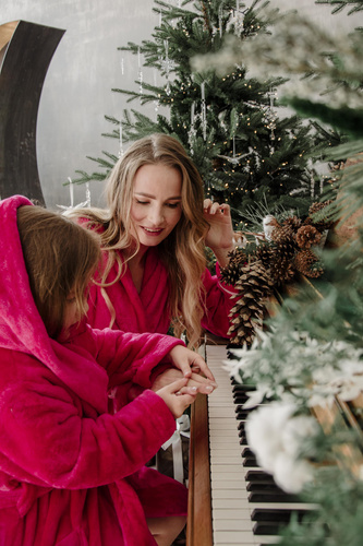 730 Halat de baie pentru copii Serena Forex - zmeură