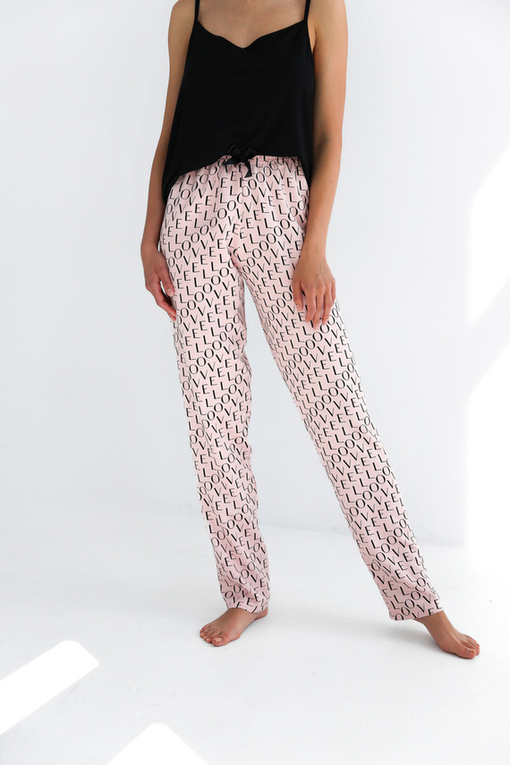 Pijama pentru femei Paula Sensis - negru