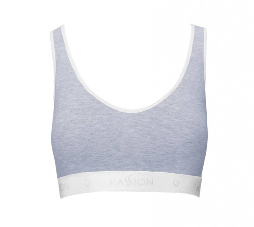 PS012 Top Biustonosz miękki Passion szary