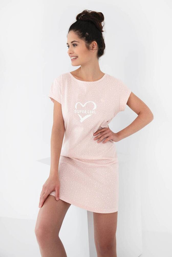 Cămașă de noapte Super Girl Sensis - roz deschis