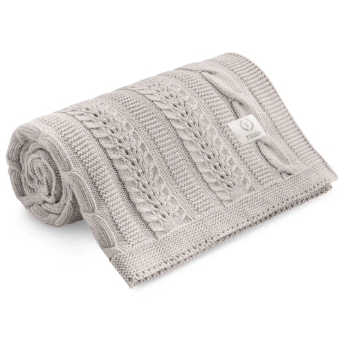 Pătură Dreamy Bamboo Yosoy bej deschis – moale, respirabilă, sigură pentru copii