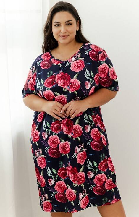 3358 Cămașă de damă Claire Taro - bleumarin