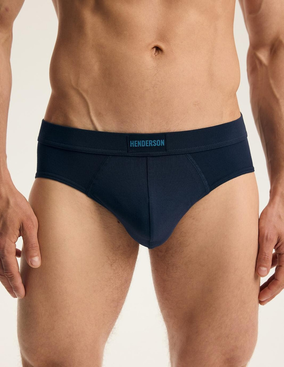 Chiloți bărbați Henderson Brex 45297 2-pack bleumarin 93% bumbac