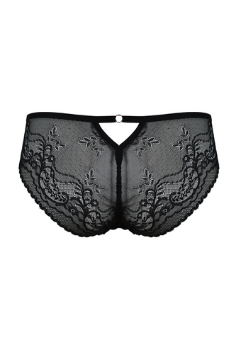 19236 Feel Panties Milano Black – chiloți de damă senzuali, din dantelă