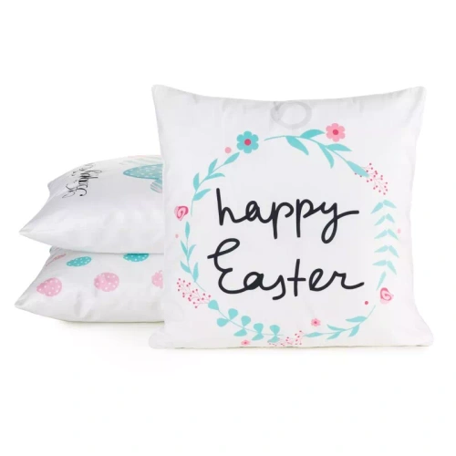 Eurofirany Wiosna 4– față de pernă decorativă pascală stilată