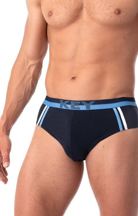 MPP 151 B25 Slip bărbați pachet de 2 Key - negru-gri