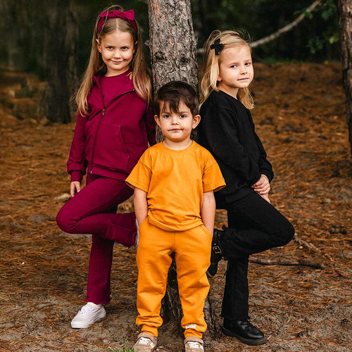 Tricou copii oversize Eevi Simply Comfy 100% bumbac