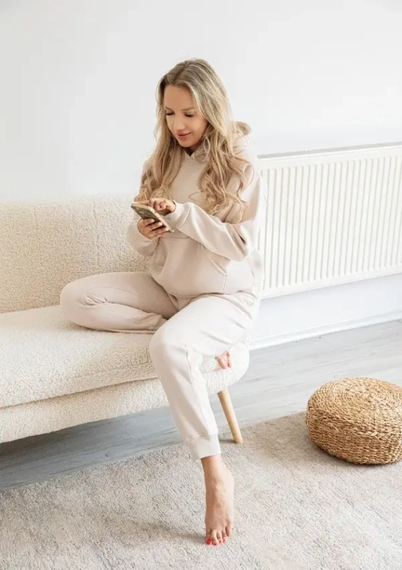 Set trening dama Randi Dkaren - bej