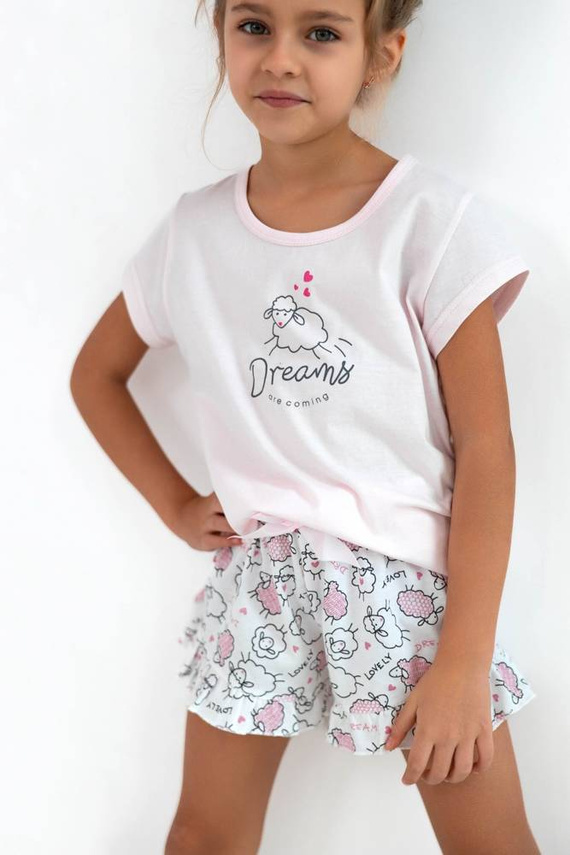 Sensis Lamb Kids Pijama pentru fete - roz