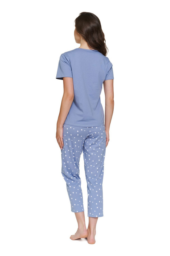 Pijamale Doctor Nap 7267 din bumbac 7/8 pentru alăptare damă-stardust