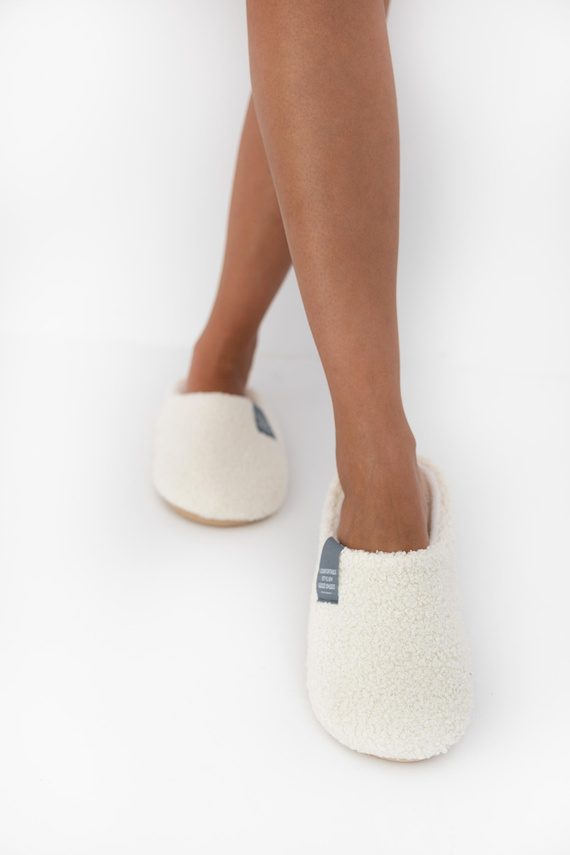 Papuci de damă Siena Sensis - Ecru