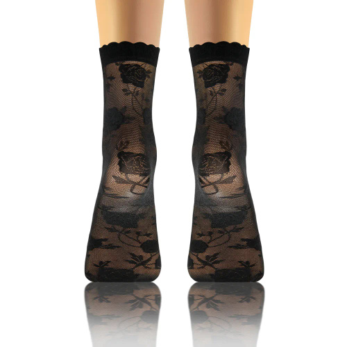 Șosete damă Sesto Senso, model 010, trandafiri