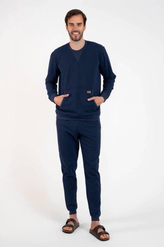 Fox Set trening bărbați Italian Fashion - albastru marin