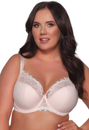 2076 Ava roz sutien maxi semi-umplut