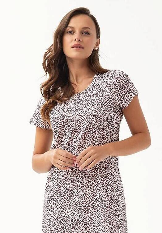 Cămașă de noapte 205 Luna - imprimeu leopard