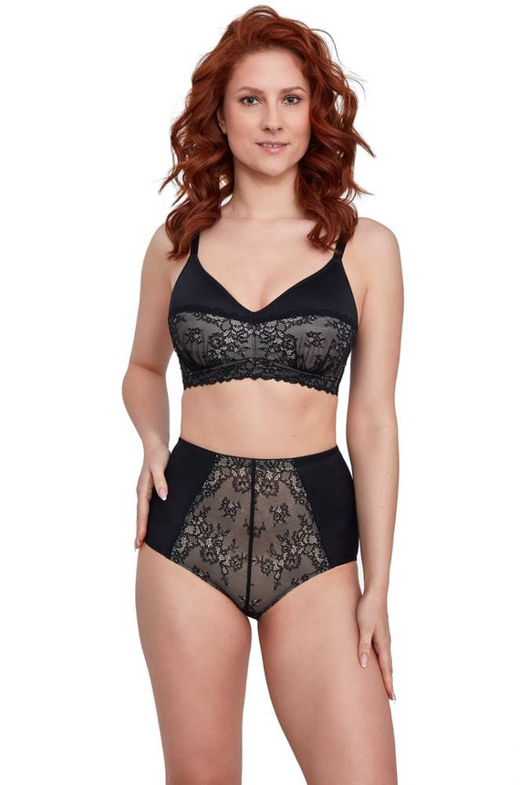BS 001 Doris Spacer sutien moale de Gaia - negru