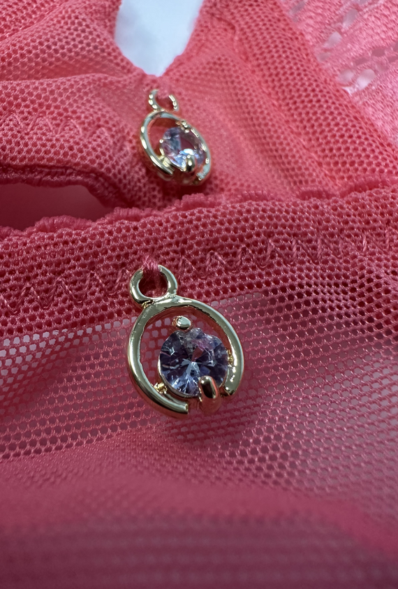 Set Resilque Tomato Red Passion red – un set elegant de lenjerie intimă pentru femei