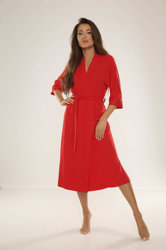 942 Visa Halat de baie lung De Lafense - roșu 589