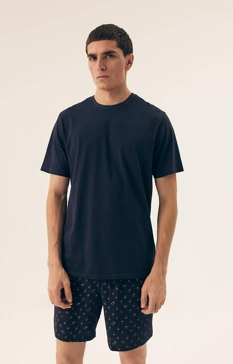 42601 Shore Pijamale pentru bărbați Core Henderson - bleumarin