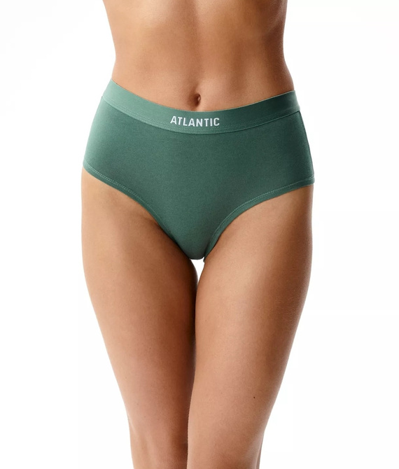 Atlantic 3CLP-009/Z26 Maxi Sport chiloți damă 3 bucăți 95% bumbac roz-maro