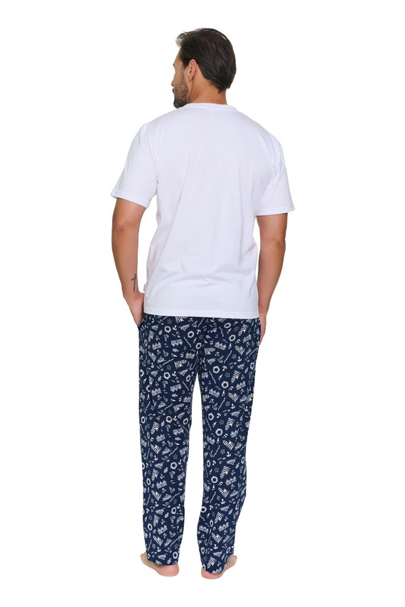 Pijamale bărbați Doctor Nap 7554 Sunny Coast bumbac pantaloni lungi